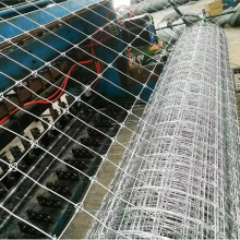 woven field cattle fence on farm